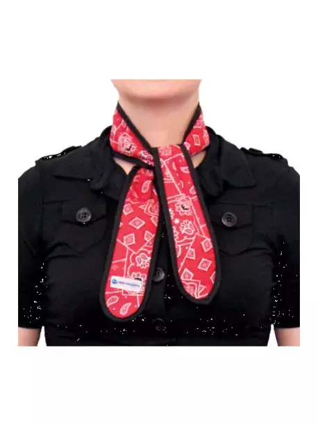 Chladící kravata Aqua CoolKeeper Red Western
