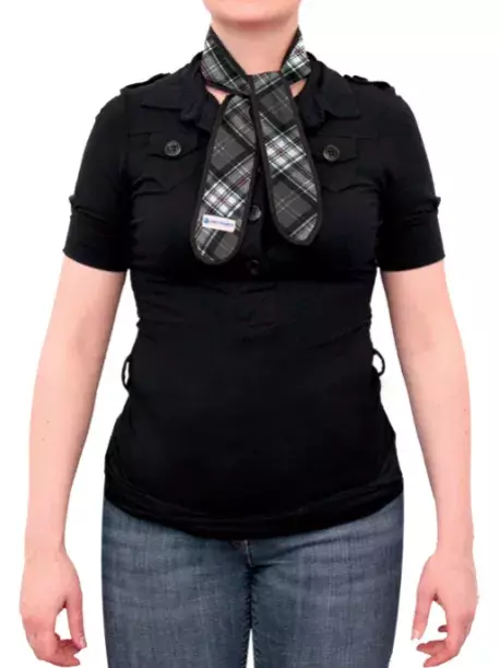 Chladící kravata Aqua CoolKeeper Scottish Grey