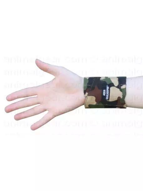 Chladící bandáž na zápěstí Aqua CoolKeeper Camouflage