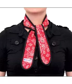 Chladící kravata Aqua CoolKeeper Red Western